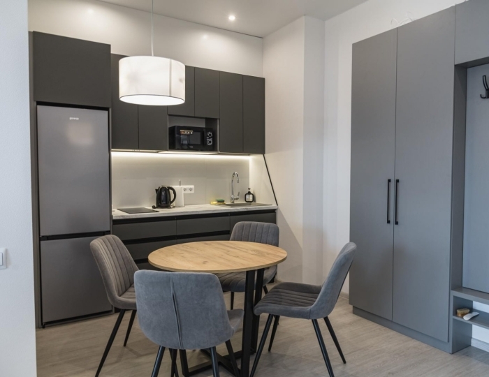 1-комнатные апартаменты студия Студия море - Апарт-отель «Атлас Апарт Отель-Спа» Судак