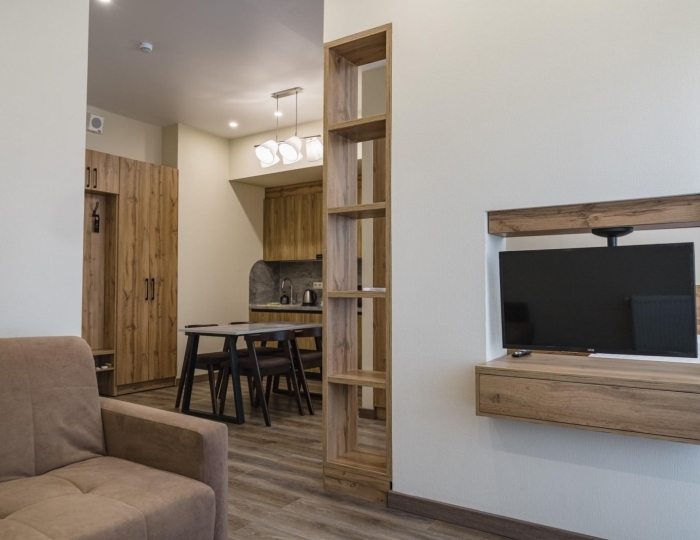 1-комнатные апартаменты улучшенные Комфорт море - Номерной фонд - Апарт-отель «Атлас Апарт Отель-Спа» Судак