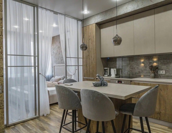 2-комнатные апартаменты люкс Люкс - двухкомнатный - Номерной фонд - Апарт-отель «Атлас Апарт Отель-Спа» Судак