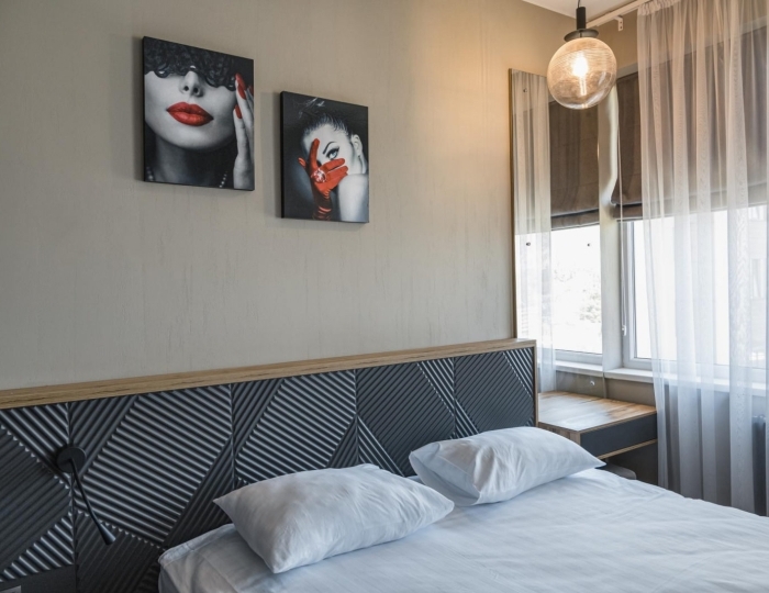 1-комнатные апартаменты люкс Де люкс море - Апарт-отель «Атлас Апарт Отель-Спа» Судак