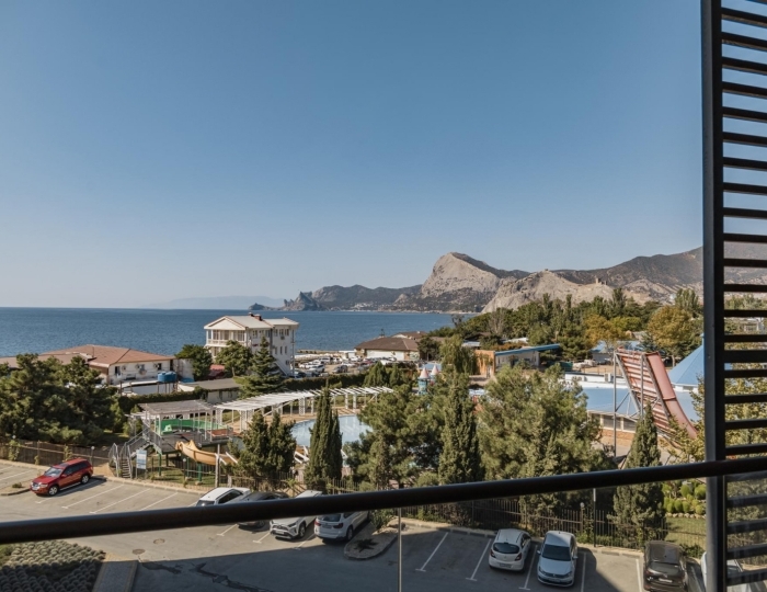 1-комнатные апартаменты люкс Де люкс море - Апарт-отель «Атлас Апарт Отель-Спа» Судак